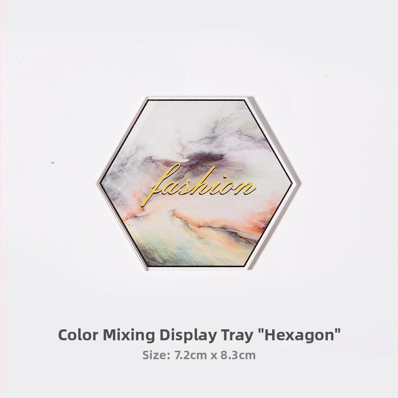 Nagu demonstrācijas plate, akrila geļa palete, zīmols Han Finger Edge, 30 g, modeļa Display board