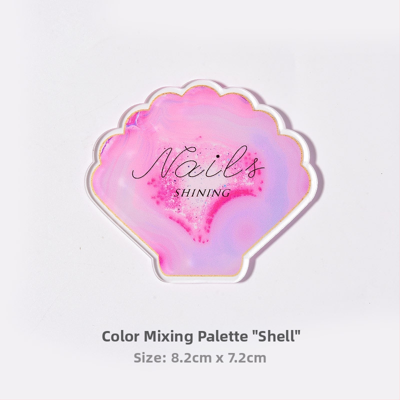 Nagu demonstrācijas plate, akrila geļa palete, zīmols Han Finger Edge, 30 g, modeļa Display board