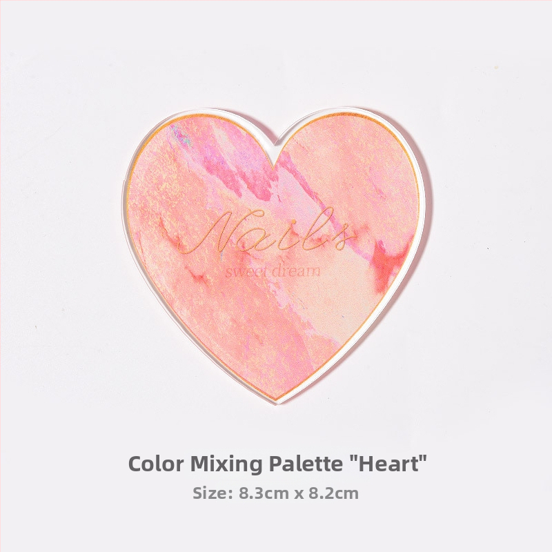 Nagu demonstrācijas plate, akrila geļa palete, zīmols Han Finger Edge, 30 g, modeļa Display board