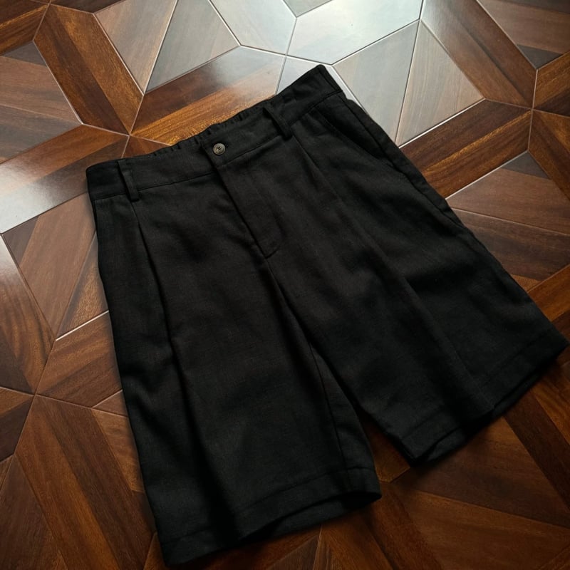 Muške ljetne šorceve od lana, ljeto, brzo sušeće, ravni kroj, mikroelastičnost