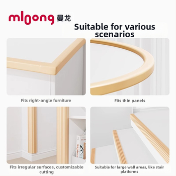 Manlong bērnu drošības stūru aizsarglentes, stūru aizsardzība sienām un mēbelēm, mājas lietošanai, iepakojumi 4/8/10/16/20/50/100