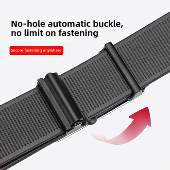 Vyrų odinis diržas verslo stiliui su automatine sagtimi, pirmo sluoksnio karvės odos, plotis 2–4 cm, sagtis: lydinys