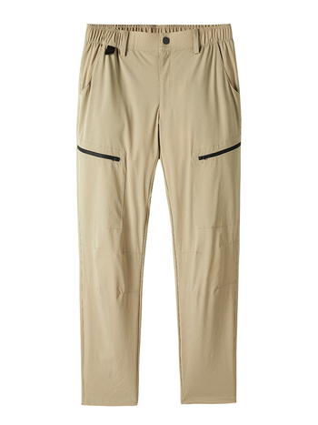 Greitai džiūstančios kelnės, slim-fit tiesus kirpimas, vientisas raštas, audinys 86% nailonas, 14% spandeksas, unisex