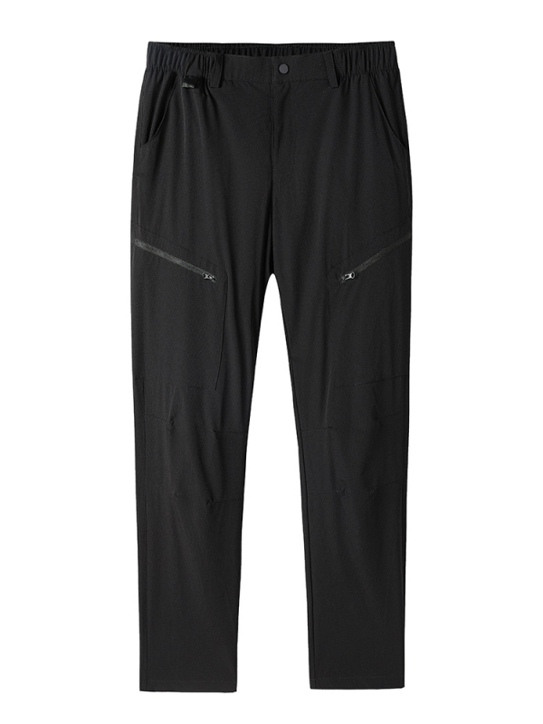 Greitai džiūstančios kelnės, slim-fit tiesus kirpimas, vientisas raštas, audinys 86% nailonas, 14% spandeksas, unisex