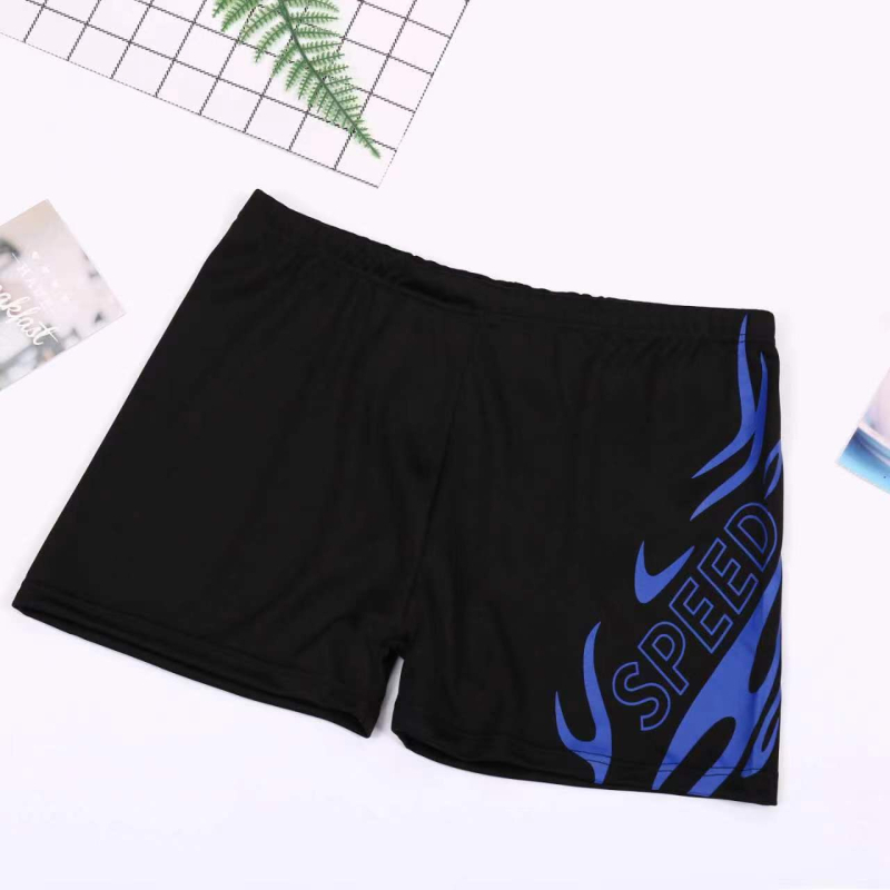 Ανδρικά Εκτυπωμένα Μαγιό Σορτς, Γρήγορο Στέγνωμα, Πολυεστέρας με Σπάντεξ, Επένδυση από Μετάξι Γάλακτος, Στυλ Μπόξερ