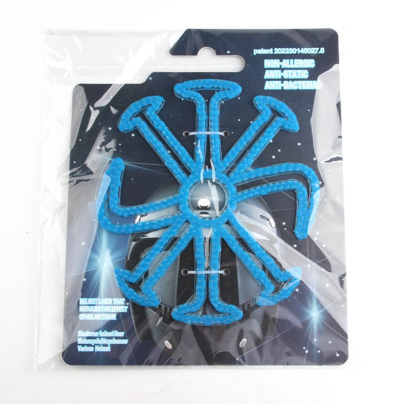 DRCK HROS pernă internă de cască din silicon – respirabilă, anti-presiune, portabilă