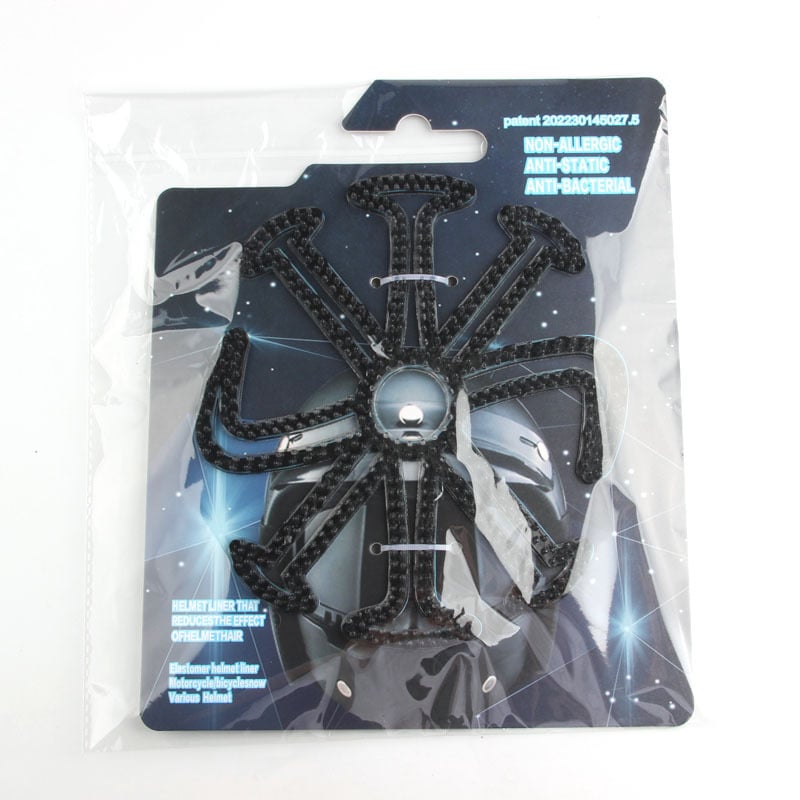 DRCK HROS pernă internă de cască din silicon – respirabilă, anti-presiune, portabilă