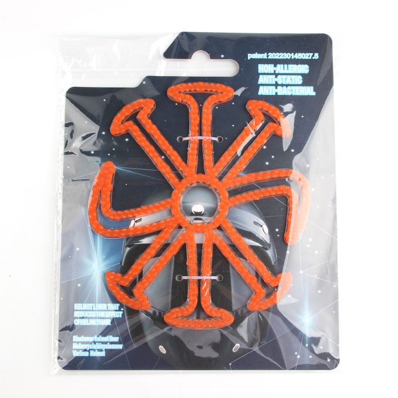 DRCK HROS pernă internă de cască din silicon – respirabilă, anti-presiune, portabilă