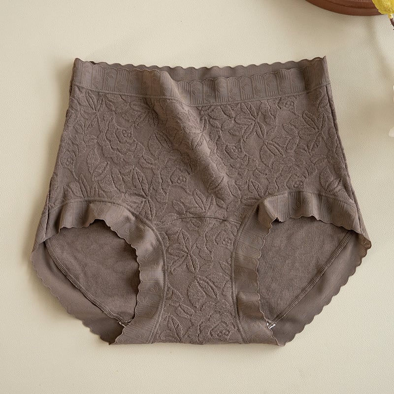 Lenjerie intimă feminină din bumbac, fără cusături, respirabilă, antibacteriană, cu lungime extinsă și căptușeală din bumbac integral