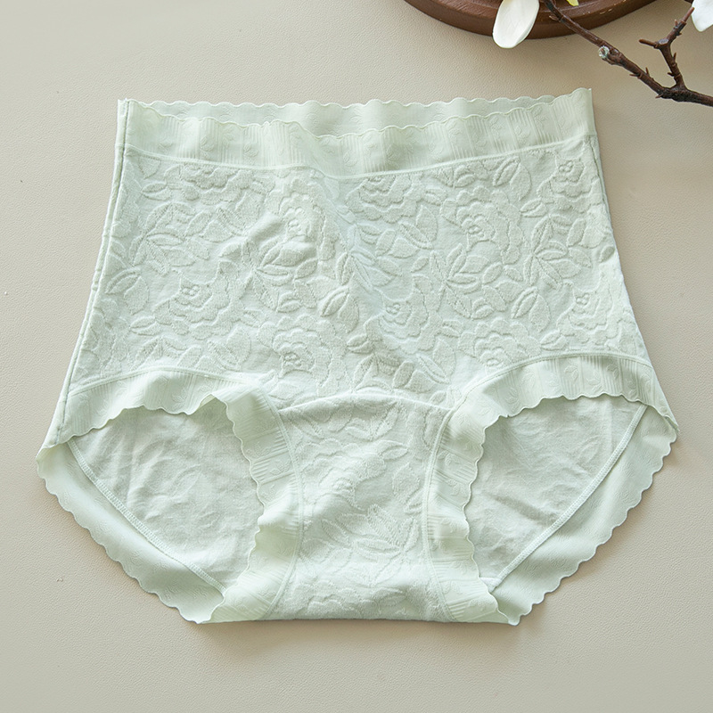 Lenjerie intimă feminină din bumbac, fără cusături, respirabilă, antibacteriană, cu lungime extinsă și căptușeală din bumbac integral