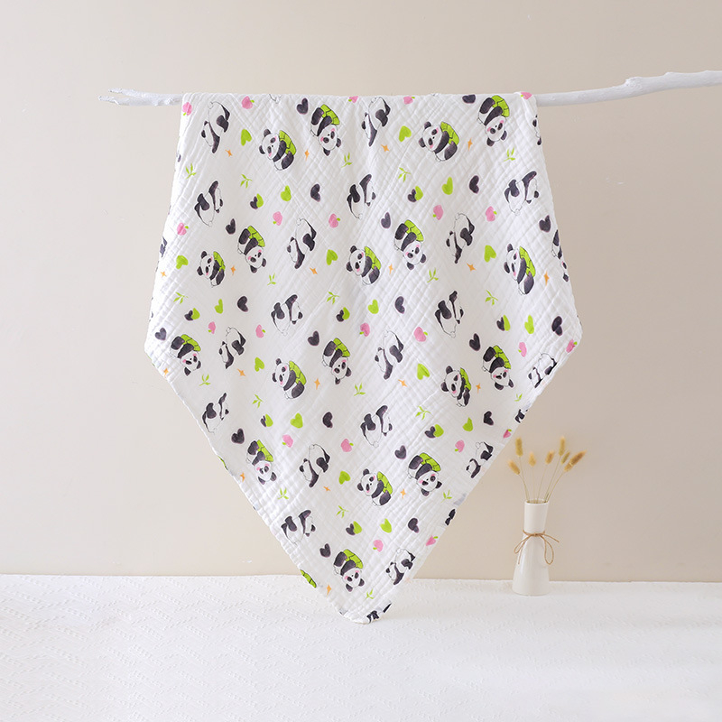 Kūdikio vonios rankšluostis, šeši sluoksniai, 100% medvilnė, visoms sezonoms, animacinis raštas