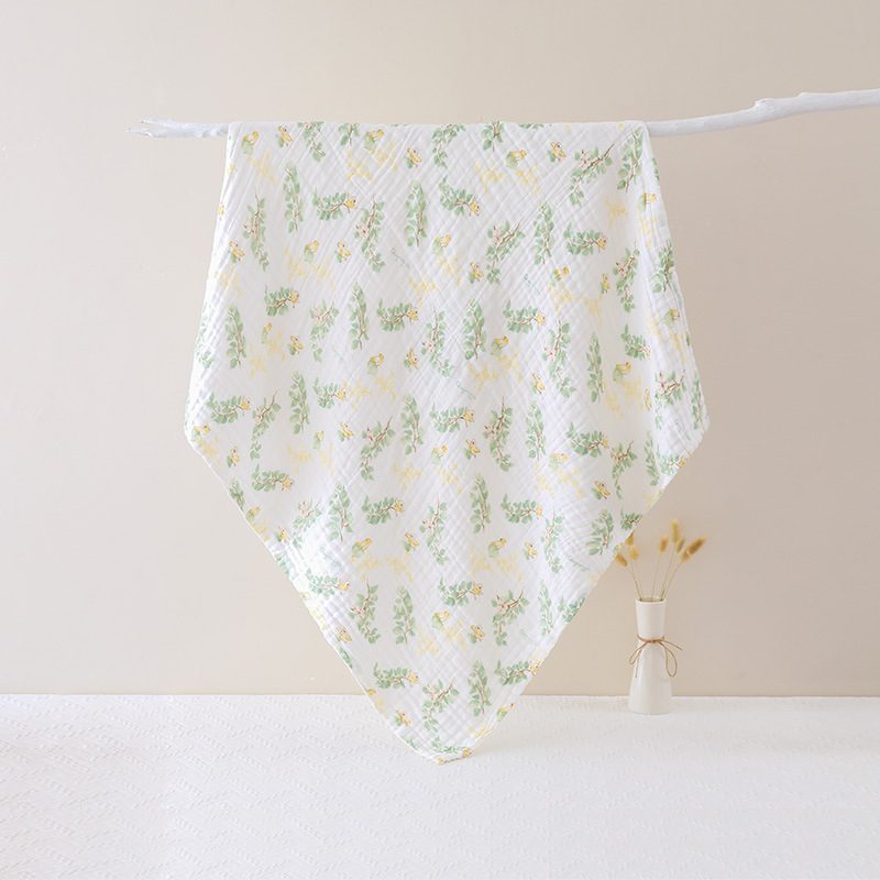 Kūdikio vonios rankšluostis, šeši sluoksniai, 100% medvilnė, visoms sezonoms, animacinis raštas