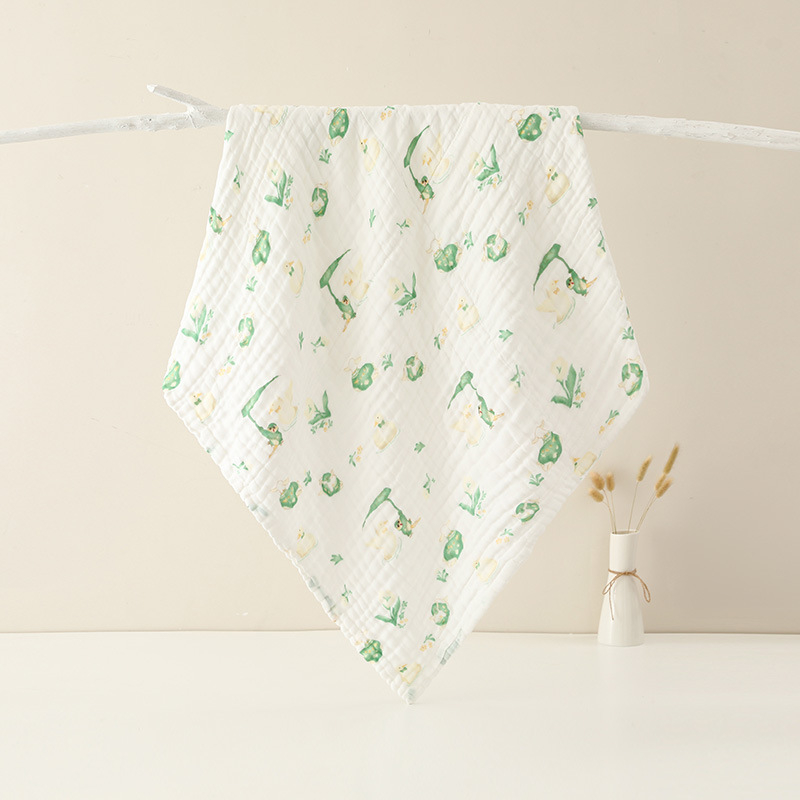 Kūdikio vonios rankšluostis, šeši sluoksniai, 100% medvilnė, visoms sezonoms, animacinis raštas