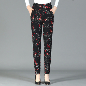 Дамски зимни панталони с висока талия, тясна кройка и топла изолация