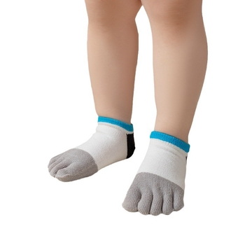 Dječje čarape s pet prstiju, prozračne, upijaju znoj, kratke, višebojne, unisex