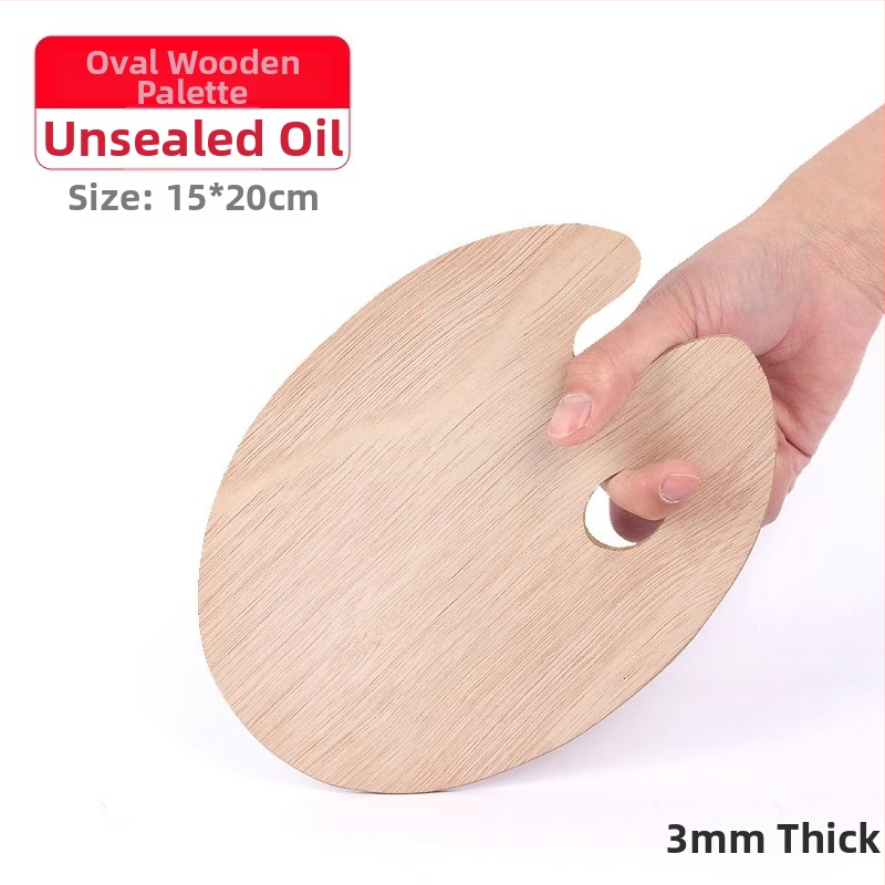 Fából készült festőklipsz művészeti hallgatók számára, paletta-klipsz és skicc tartó