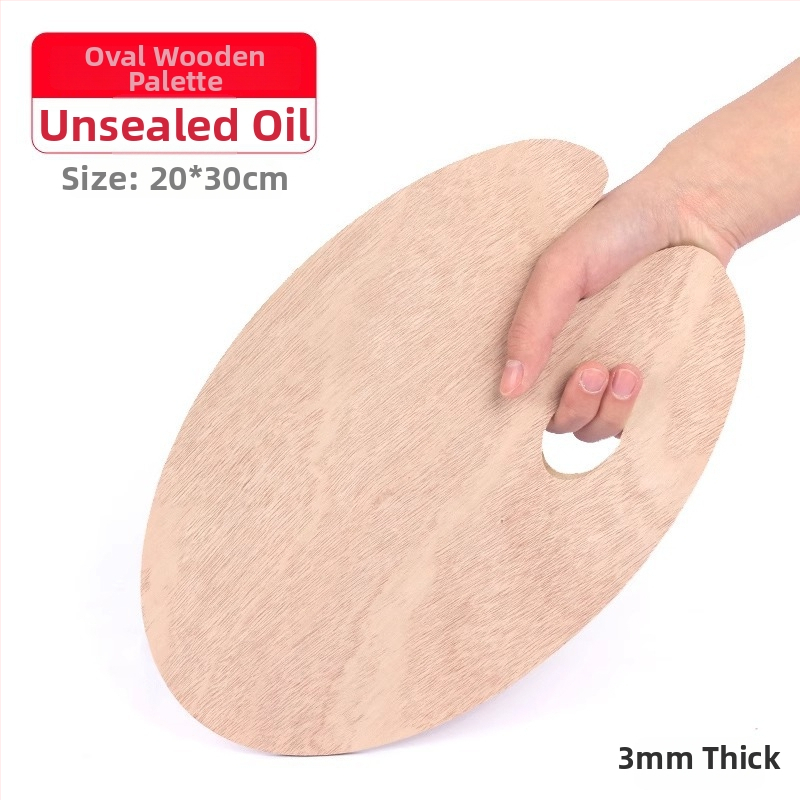 Fából készült festőklipsz művészeti hallgatók számára, paletta-klipsz és skicc tartó