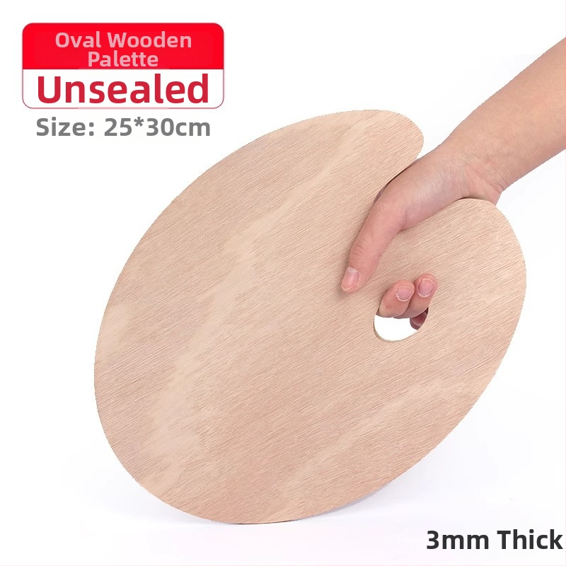 Fából készült festőklipsz művészeti hallgatók számára, paletta-klipsz és skicc tartó