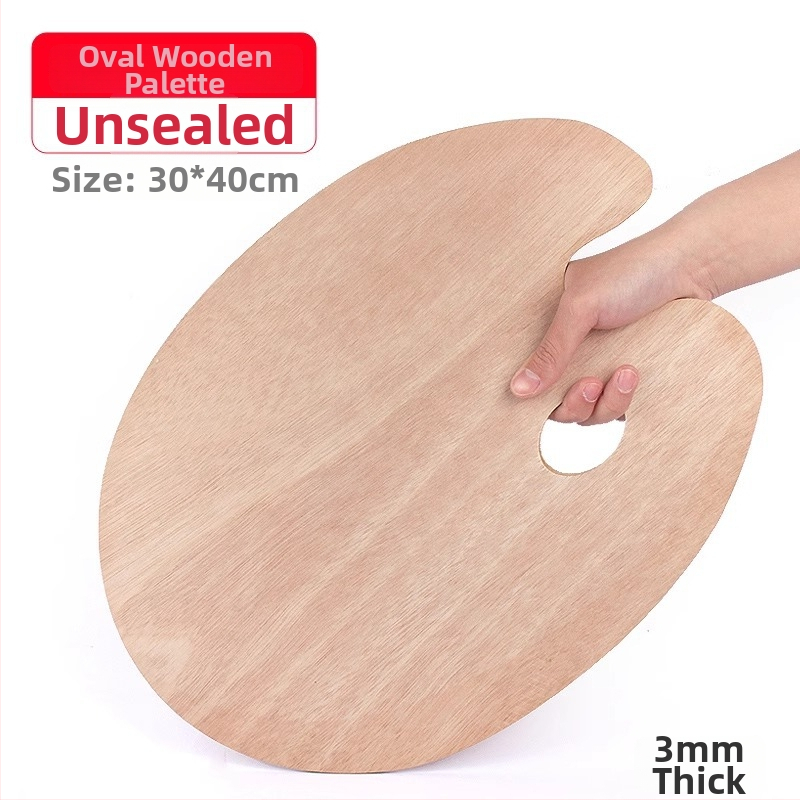 Fából készült festőklipsz művészeti hallgatók számára, paletta-klipsz és skicc tartó