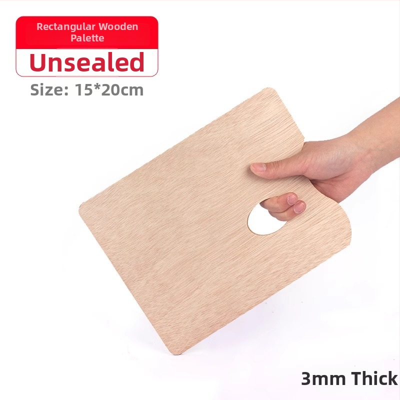 Fából készült festőklipsz művészeti hallgatók számára, paletta-klipsz és skicc tartó