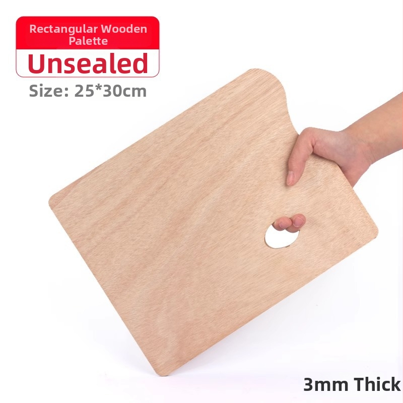 Fából készült festőklipsz művészeti hallgatók számára, paletta-klipsz és skicc tartó