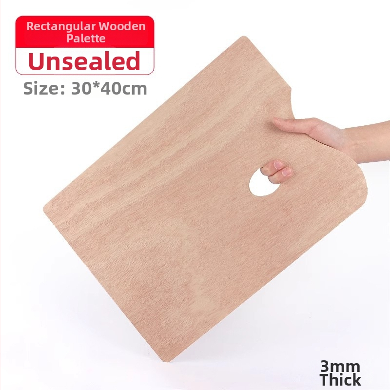 Fából készült festőklipsz művészeti hallgatók számára, paletta-klipsz és skicc tartó