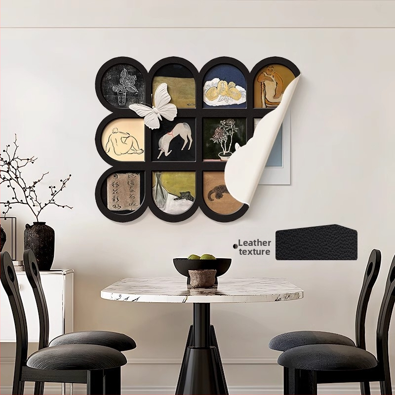 Viduramžių stiliaus dekoratyvinis paveikslas matavimo dėžutei, be rėmelio, inkjet spausdinimas, augalų motyvas