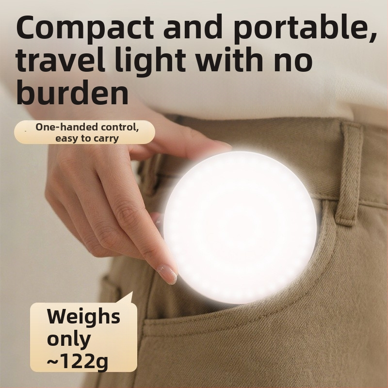 LED papildomas apšvietimas mobiliajam telefonui — nešiojamas rankinis apšvietimas tiesioginiams transliacijoms ir nuotraukoms, trys spalvų temperatūros, galia mažiau nei 10W, 220V