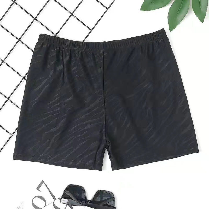 Ανδρικά σορτς κολύμβησης με υψηλή μέση, αναπνεύσιμα, με εκτύπωση πολυεστέρα, επένδυση Milk Silk, 120 g/m², κατάλληλα για κολύμβηση και θερμές πηγές