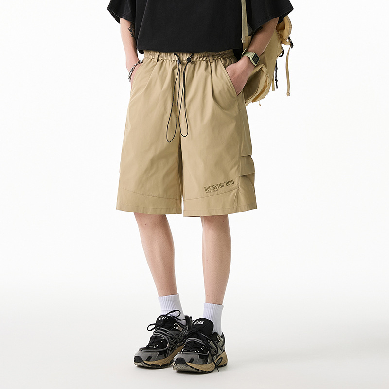 Seegave vyriški cargo šortai – greitai džiūstantis poliesteris, tiesus kirpimas, vasara 2025