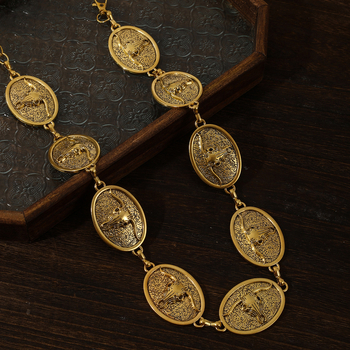 Metalinė juosmens grandinė moterims, laisvas stilius, suaugusiesiems