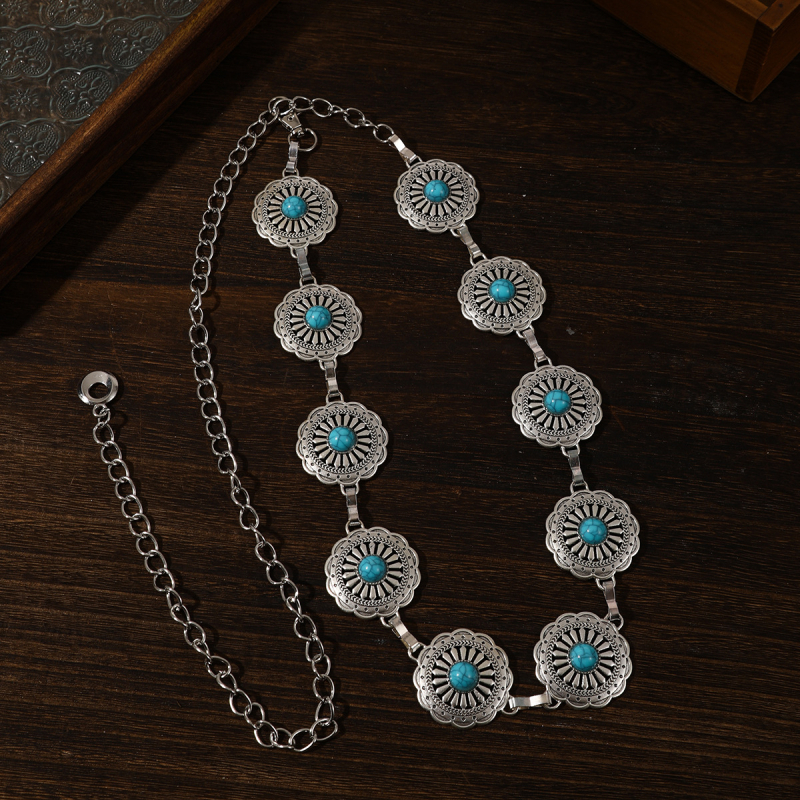 Metalinė juosmens grandinė moterims, laisvas stilius, suaugusiesiems