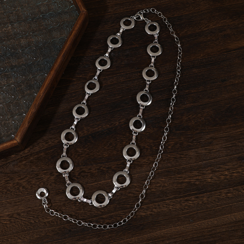 Metalinė juosmens grandinė moterims, laisvas stilius, suaugusiesiems