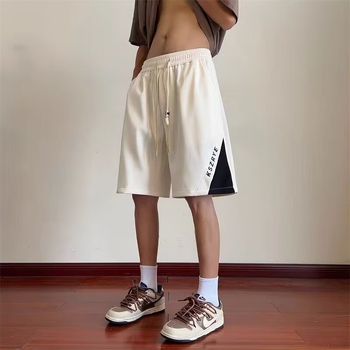 Vyriniai šortai su tinklo raštu, vidutinio ilgio, tiesus kirpimas, šiek tiek elastiniai, sintetinių pluoštų mišinys, 96% poliesteris, vasara 2025