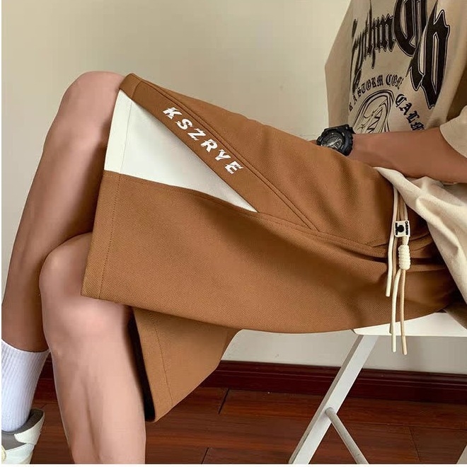 Vyriniai šortai su tinklo raštu, vidutinio ilgio, tiesus kirpimas, šiek tiek elastiniai, sintetinių pluoštų mišinys, 96% poliesteris, vasara 2025