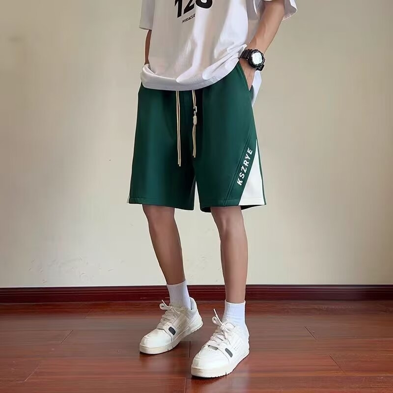 Vyriniai šortai su tinklo raštu, vidutinio ilgio, tiesus kirpimas, šiek tiek elastiniai, sintetinių pluoštų mišinys, 96% poliesteris, vasara 2025