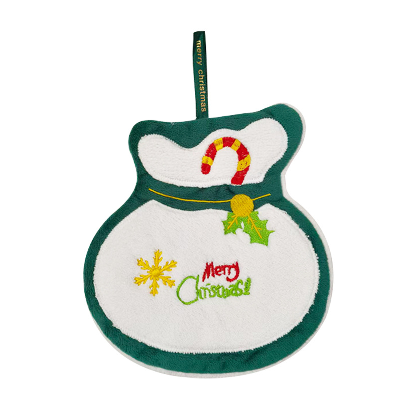 Rankų rankšluostis, išsiuvinėtas iš koralinio fliso, 150D, 50–80 g, personalizavimas galimas