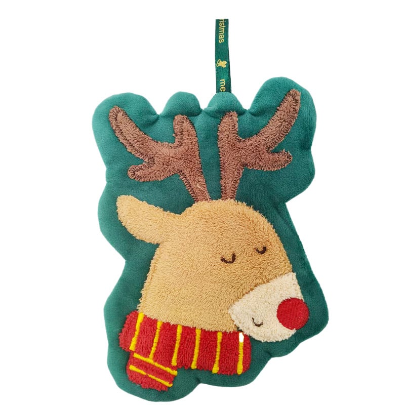 Rankų rankšluostis, išsiuvinėtas iš koralinio fliso, 150D, 50–80 g, personalizavimas galimas