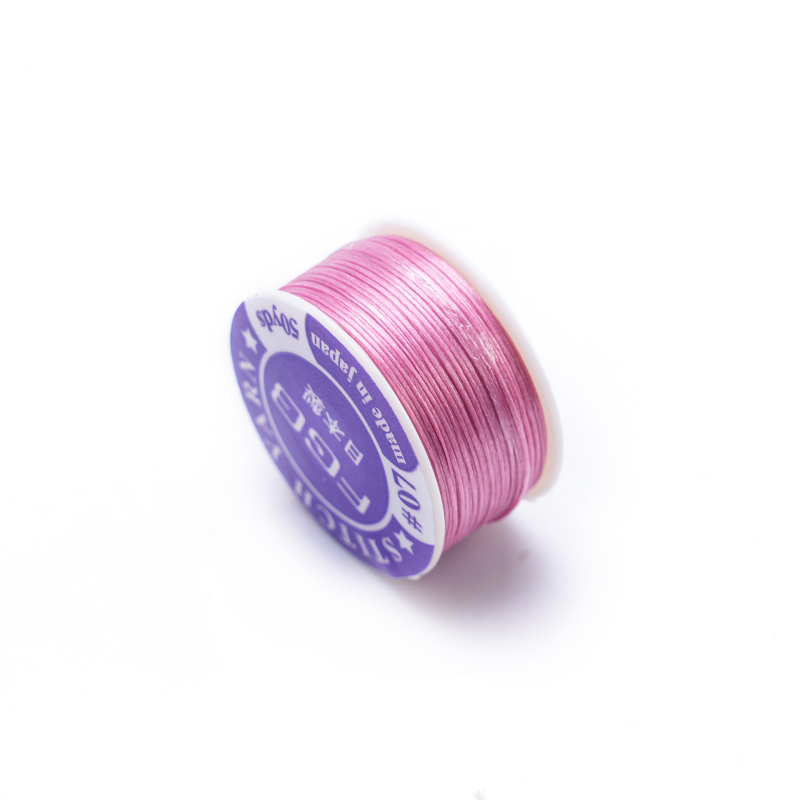 Комплект нишки за мъниста – восъчно покрити нейлонови конци, устойчиви на износване, за бижута DIY