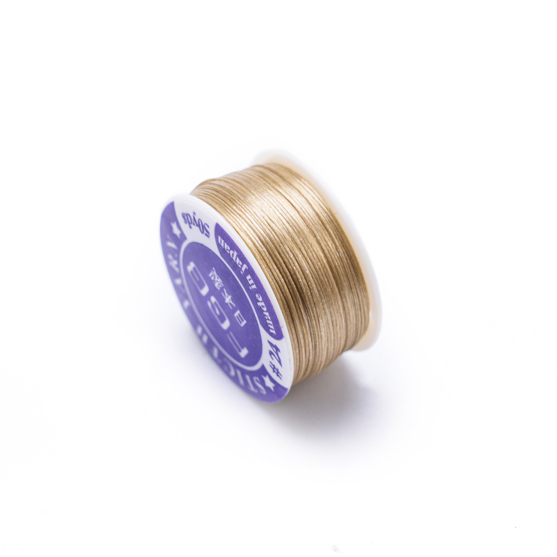 Комплект нишки за мъниста – восъчно покрити нейлонови конци, устойчиви на износване, за бижута DIY