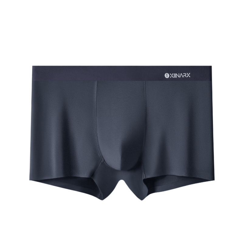 Мъжки боксерки от модал, дишащи и спортни, оформящи тялото, със средно висока талия, 80–90% модал