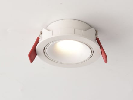 Pinton ultrakönnyű LED downlight, alumínium házzal, beépített mennyezeti lámpa, 220V, CRI ≥ 90