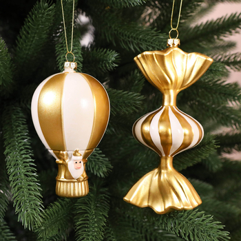 Πλαστικό κρεμαστό για τα Χριστούγεννα, μπάλα με μορφή Αγίου Βασίλη (ειδικού σχήματος), DIY διακόσμηση για το δέντρο