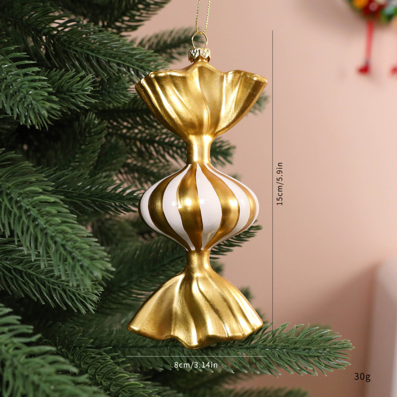 Πλαστικό κρεμαστό για τα Χριστούγεννα, μπάλα με μορφή Αγίου Βασίλη (ειδικού σχήματος), DIY διακόσμηση για το δέντρο