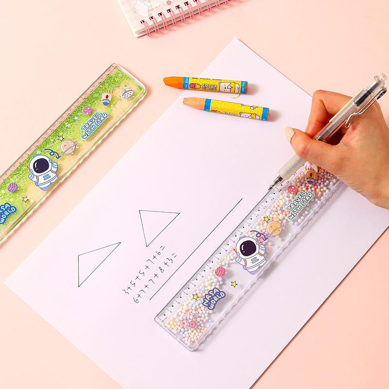 Plastmasas lineāls, modelis 3000, 55 g, logotipa druka, pielāgošana