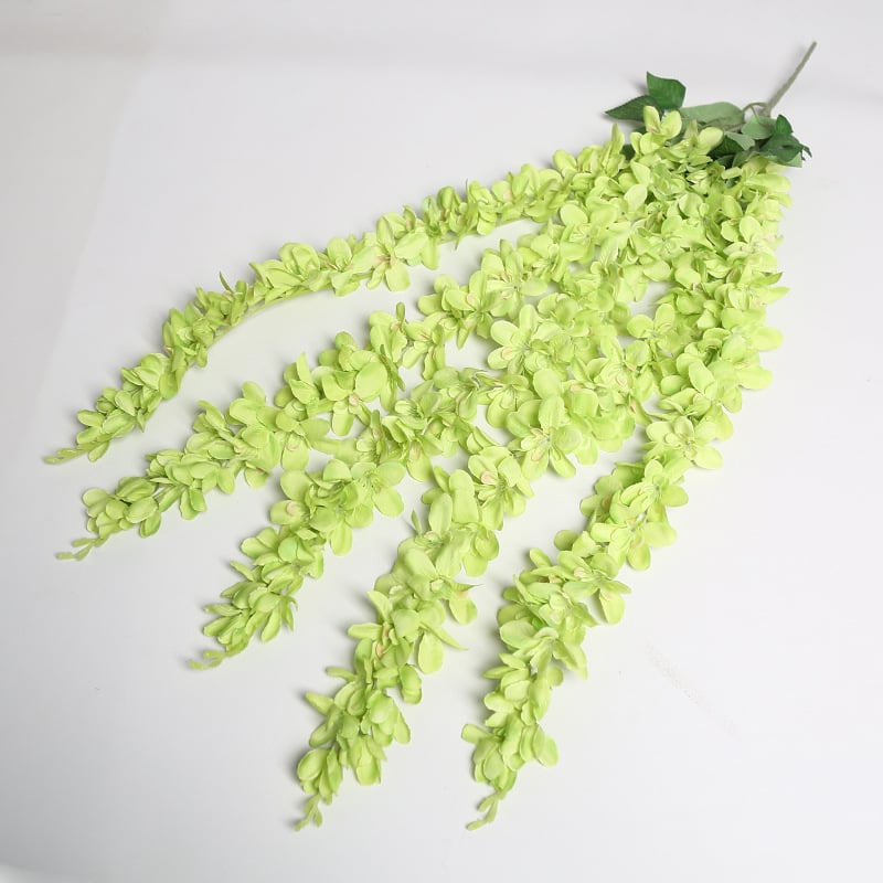 Zīda Magnolia sienas vainags kāzām un mājas dekoram — Lichao, modelis 5 forks of magnolia-1, zīda ziedi, Magnolia šķirne, kāzas, laukos, fotogrāfiju rekvizīti