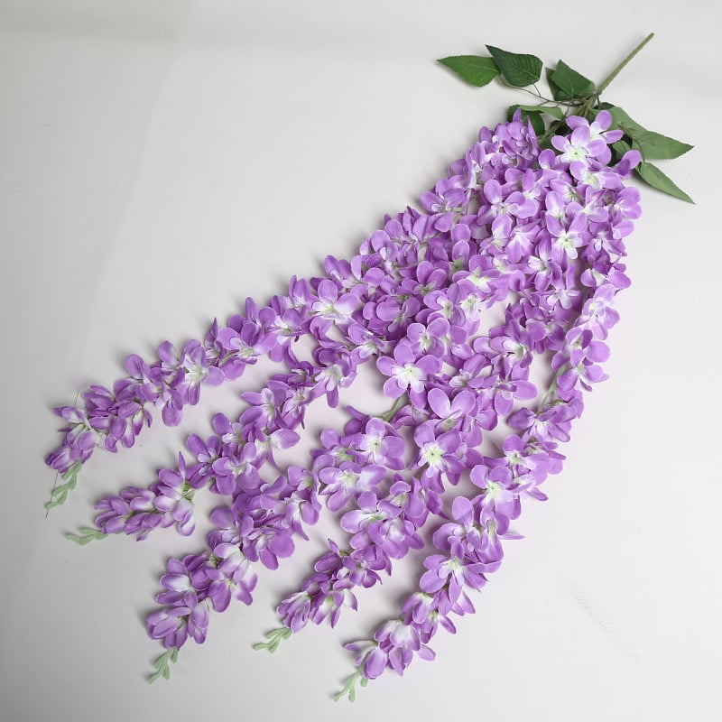 Zīda Magnolia sienas vainags kāzām un mājas dekoram — Lichao, modelis 5 forks of magnolia-1, zīda ziedi, Magnolia šķirne, kāzas, laukos, fotogrāfiju rekvizīti