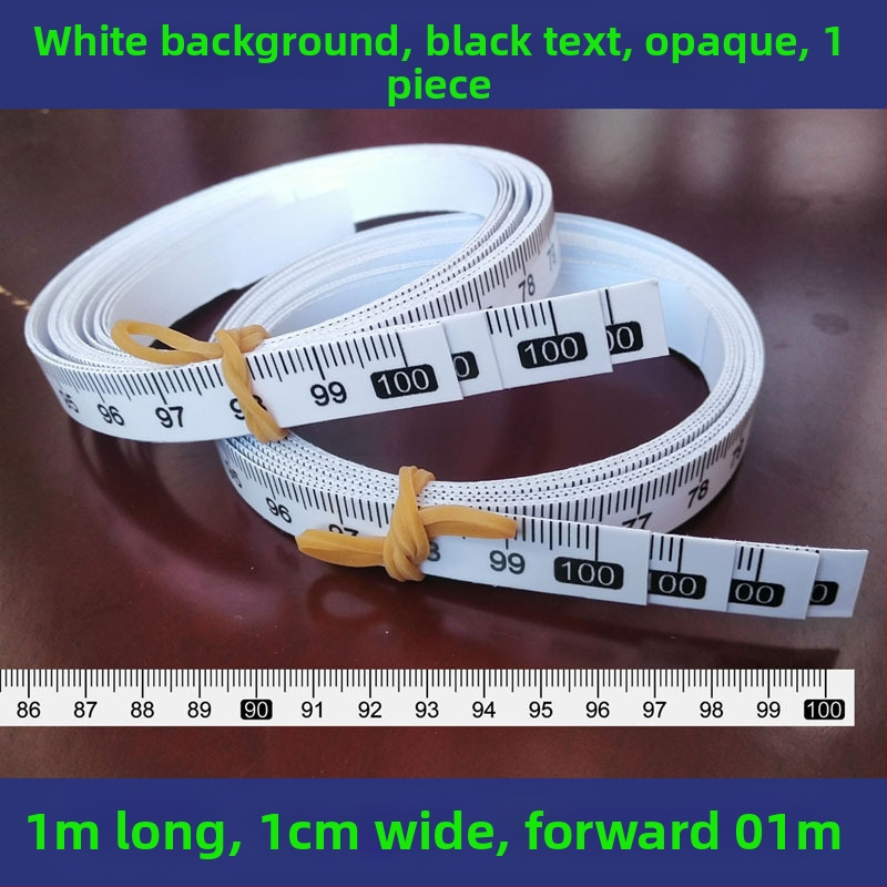 Pašlīmējošs caurspīdīgs lineāls ar centimetru skalu, ūdensizturīga uzlīme