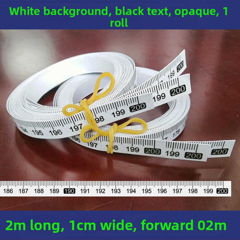 Pašlīmējošs caurspīdīgs lineāls ar centimetru skalu, ūdensizturīga uzlīme