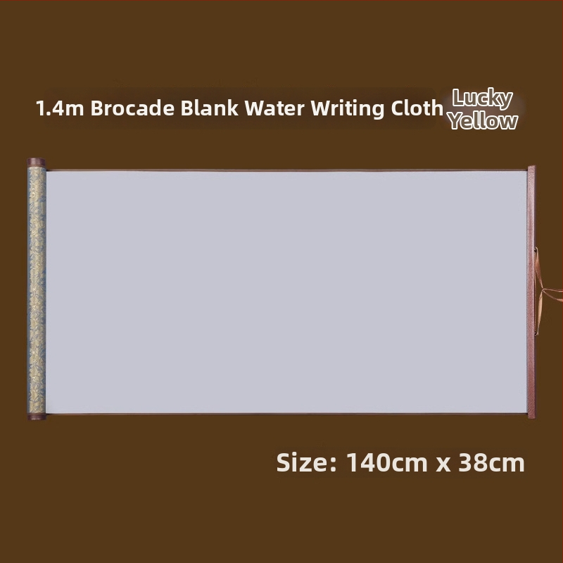 Tan yixuan Vandeninis rašymo audinys kaligrafijos ir teptuko praktikai, ryžių tinklelio dizainas, brokato dizainas, skalbiamas